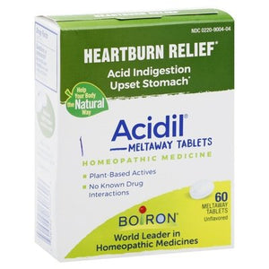 Boiron Acidil (Heartburn) 60 Tab [UNFI #56740] T