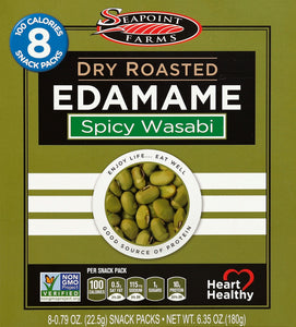 Seapoint Farms Dry Rstd,Spicy Wasabi,100 Cal 12/8/.79Z [UNFI #70847]