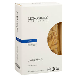Monograno MATT PENNE RITORTE Og1 8/17.64 OZ [UNFI #05732]