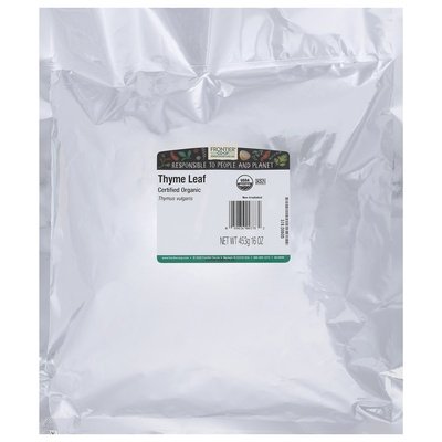 Frontier Nat Prod Co-op Thyme Leaf C/S 1 Lb [UNFI #28381]