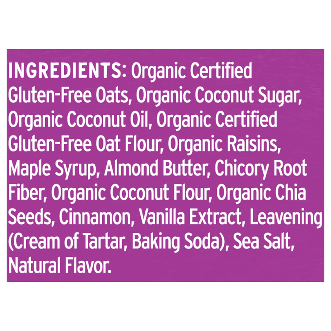 Purely Elizabeth Oatmeal Rasin Granola Cookie 6/11 Oz [UNFI #56789]