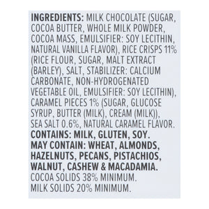 Divine Chocolate Milkchocolate/Caramel,Seasalt 12/2.8 Oz [UNFI #55646]