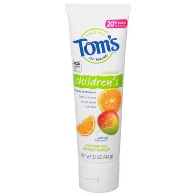 Toms Of Maine Orange Mango W/Fluoride 6/5.1 Oz [UNFI #17016] T