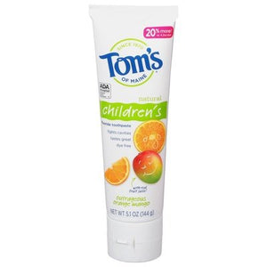Toms Of Maine Orange Mango W/Fluoride 6/5.1 Oz [UNFI #17016] T