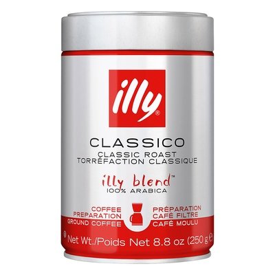 Illy Caffe Filder Ground Classico 6/8.8 Oz [UNFI #46373]
