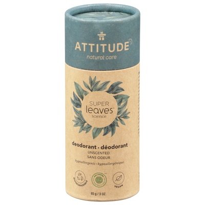 Attitude Deodorant Unscented 3 Oz [UNFI #84312] T