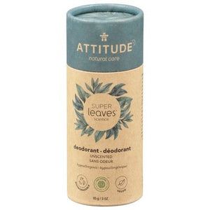 Attitude Deodorant Unscented 3 Oz [UNFI #84312] T