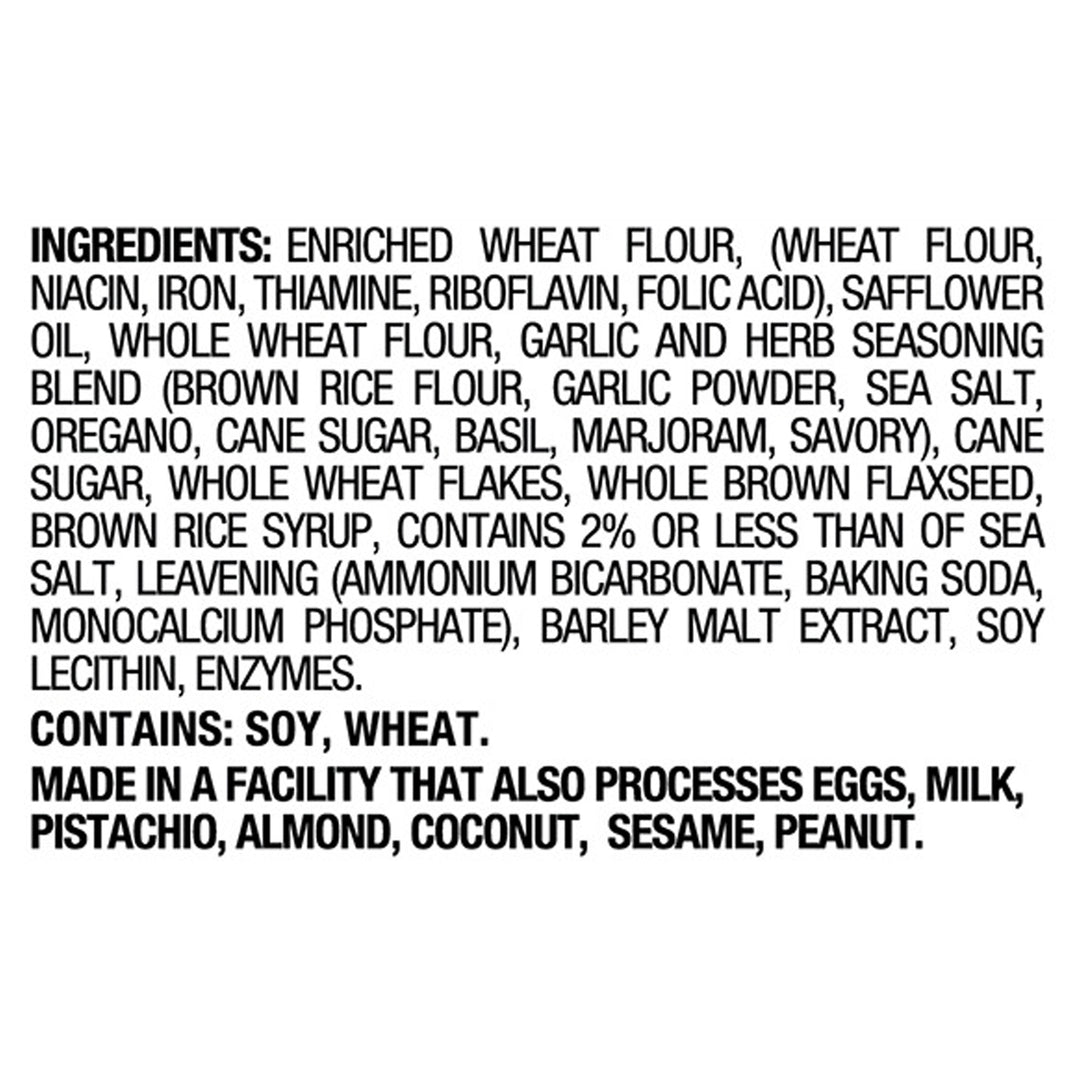 Back To Nature Roasted Garlic Herb Stnegrnd Wht 6/5 Oz [UNFI #86696]