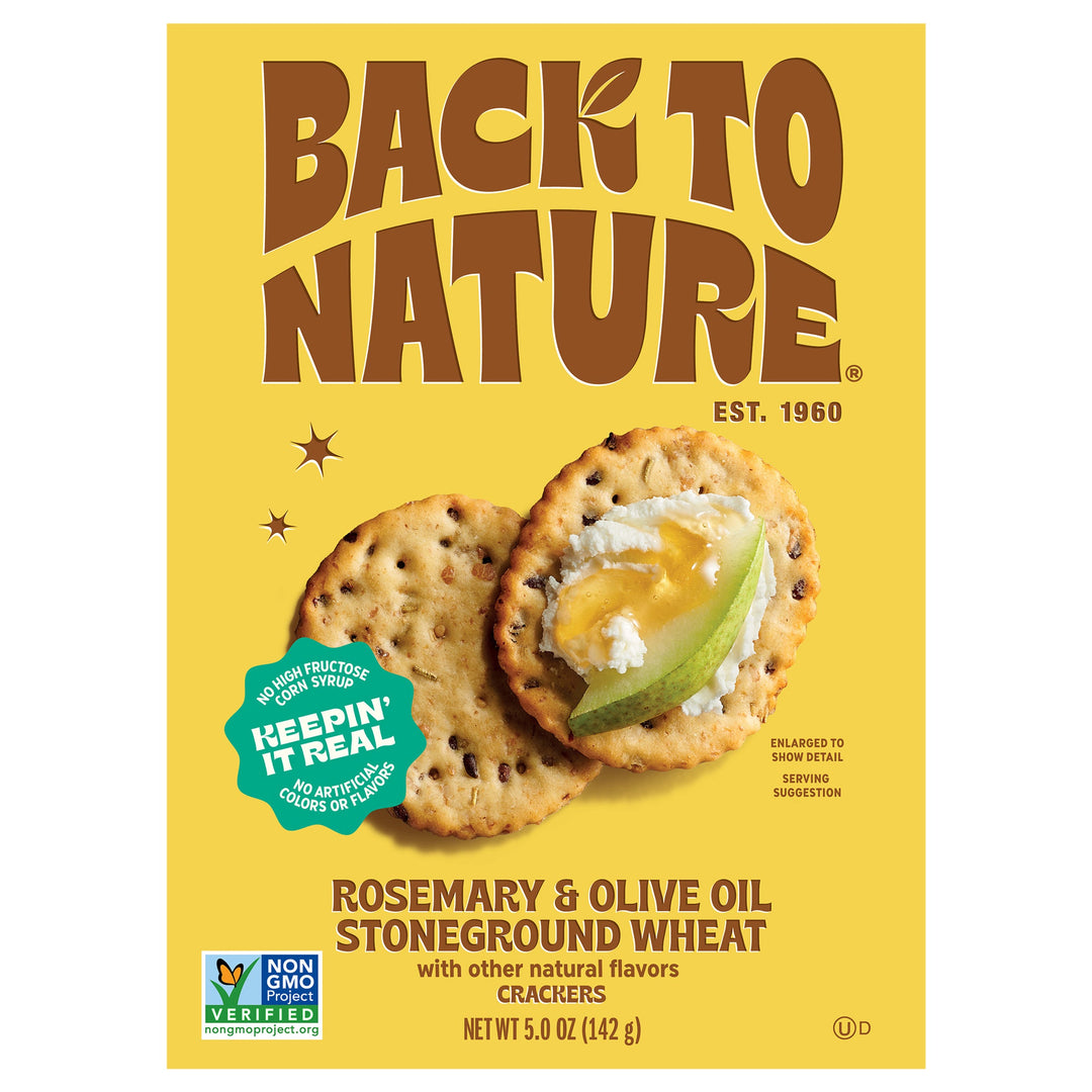Back To Nature Rosemary Olive Oil Stngrnd Wheat 6/5 OZ [UNFI #86647]