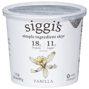 Siggis Vanilla 6/24 Oz [UNFI #68772]