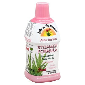Lily Of The Desert Herbal Stomach Formula 32 Oz [UNFI #81488] T