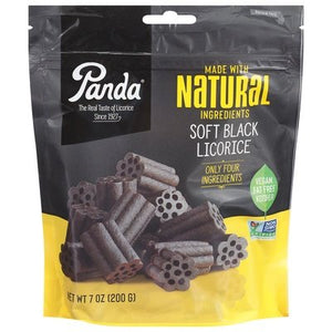 Panda Licorice Natural Black 8/7 Oz [UNFI #85406]