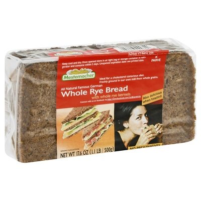 Mestemacher Whole Rye 12/17.6 Oz [UNFI #48101]