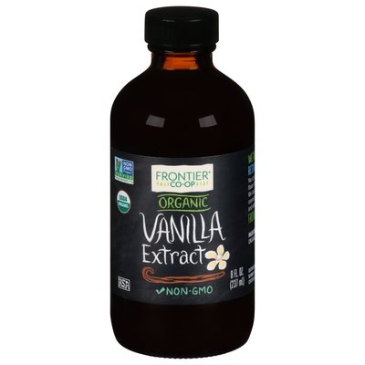 Frontier Nat Prod Co-op Vanilla 8 Oz [UNFI #59739]