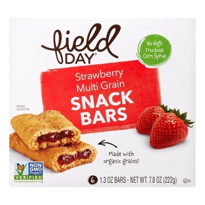 Field Day Strawberry Fruit & Grain 6/6/1.3 Oz [UNFI #32606]