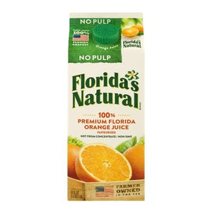 Floridas Natural Orange Juice No Pulp 8/52 Oz [UNFI #61605]