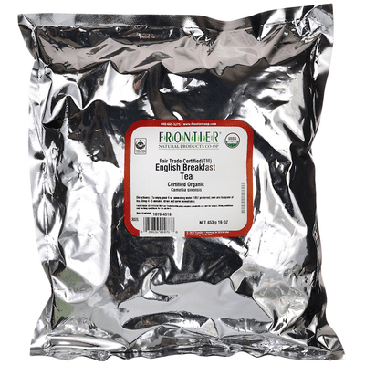 Frontier Nat Prod Co-op English Breakfast Tea 1 Lb [UNFI #03617]