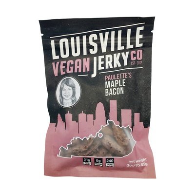 Louisville Vegan Maple Bacon Jerky 10/3 OZ [UNFI #34592]