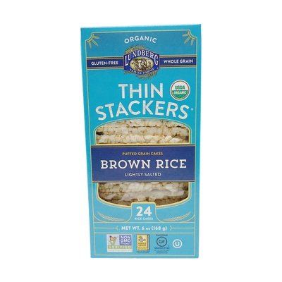 Lundberg Family Farms Brown Rice Salted 6/8.5 Oz [UNFI #55399]