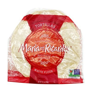 Maria And Ricardos White Flour 10 Inch 12/6 Ct [UNFI #71063]