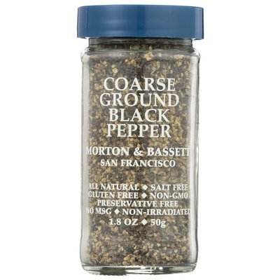 Morton & Bassett Black Pepper Coarse Ground 3/1.8 Oz [UNFI #28781]