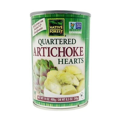 Native Forest Artichoke Hearts Quartered 6/14 Oz [UNFI #36209]