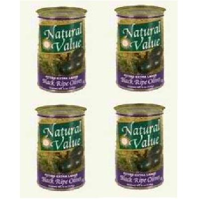 Natural Value Black Xl Pitted 24/6 Oz [UNFI #22954]