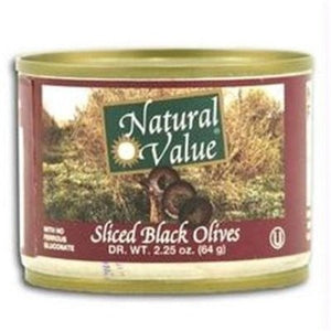 Natural Value Black Sliced 24/2.25 Oz [UNFI #22956]