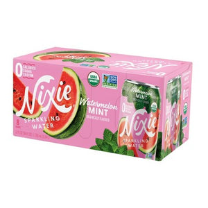 Nixie Sparkling Water Watermelon Mint 3/8/12 Oz [UNFI #38884] T