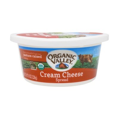 Organic Valley Cream Cheese Spread 12/8 Oz [UNFI #10252]
