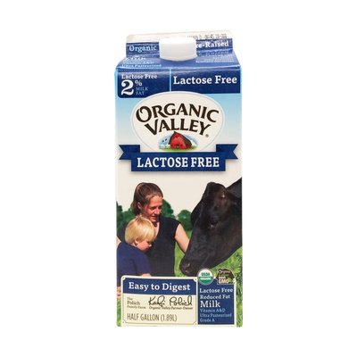 Organic Valley Up 2% Rf Lactose Free 6/64 Oz [UNFI #13769]