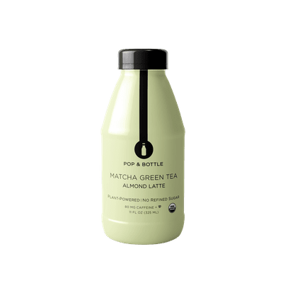 Pop & Bottle Matcha Green Tea 6/11 Oz [UNFI #67786]