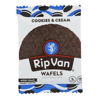Rip Van Wafels Cookies & Cream 12/1.16 Oz [UNFI #74499]