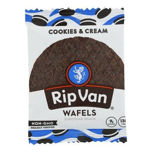 Rip Van Wafels Cookies & Cream 12/1.16 Oz [UNFI #74499]