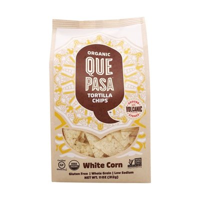 Que Pasa Tortilla Chips White 6/11 Oz [UNFI #04762]