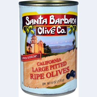 Santa Barbara Olive Co. Olives Black Can Large 12/5.75 Oz [UNFI #37253]