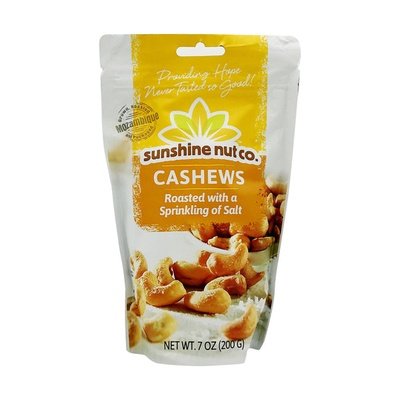 Sunshine Nut Company Cashews Rstd W/Sprnklng Of Slt 6/7 Oz [UNFI #73392]